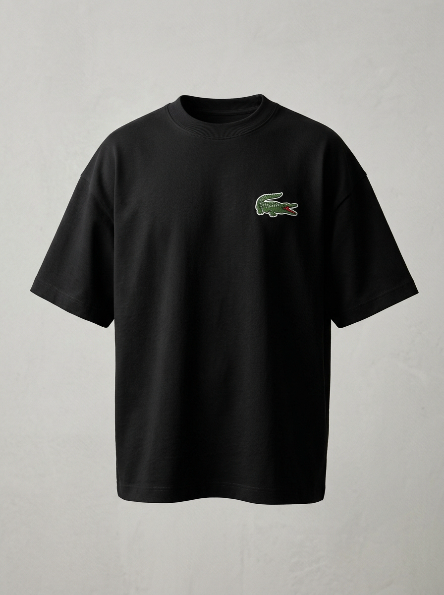 Camisa Oversize Lacoste - Off White